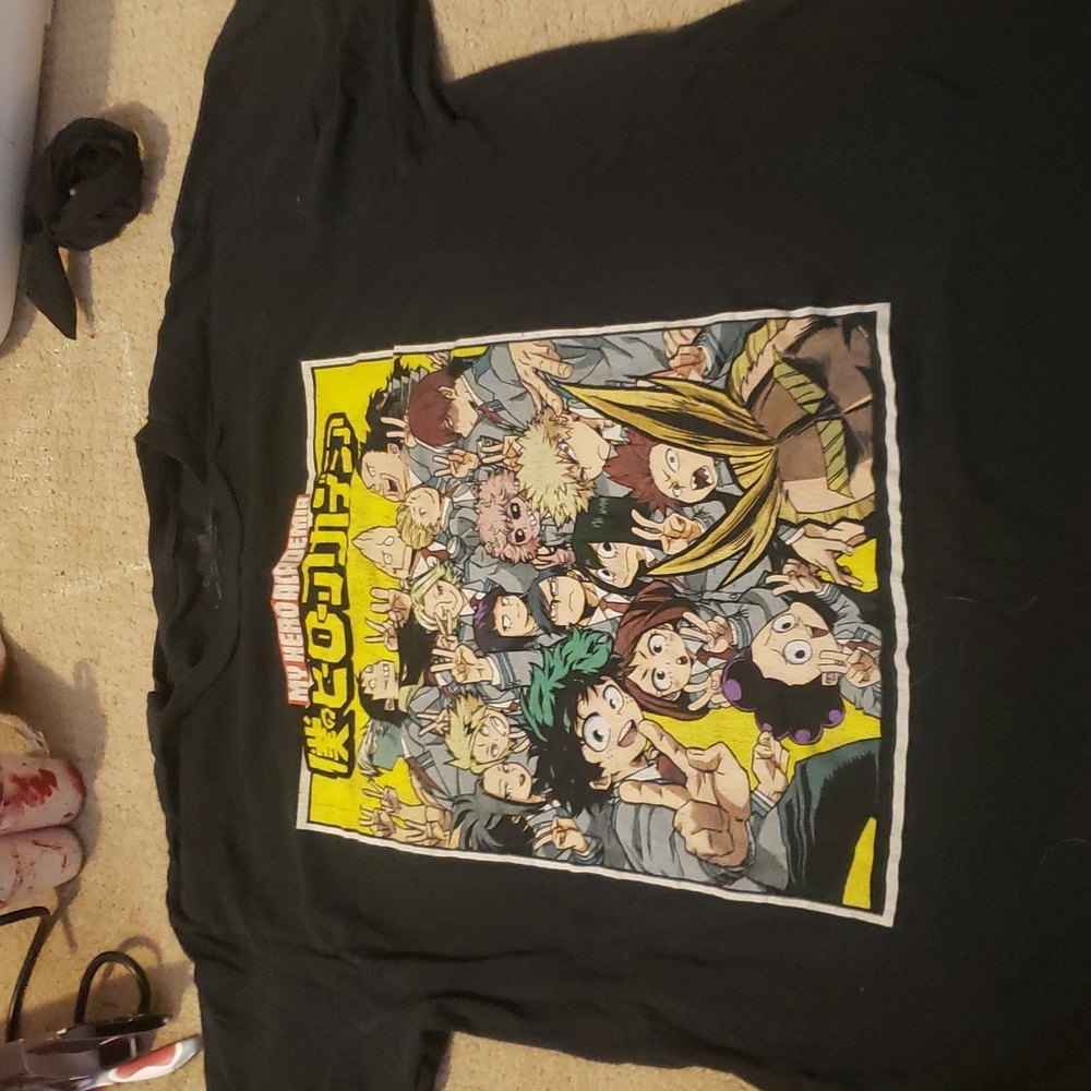 My hero academia t shirt